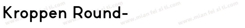 Kroppen Round字体转换